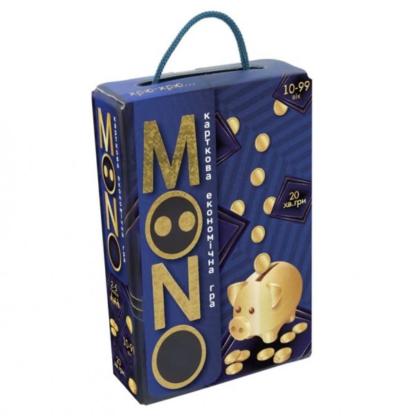 Настільна гра Strateg «Mono», економічна, велика, українською мовою (30810)