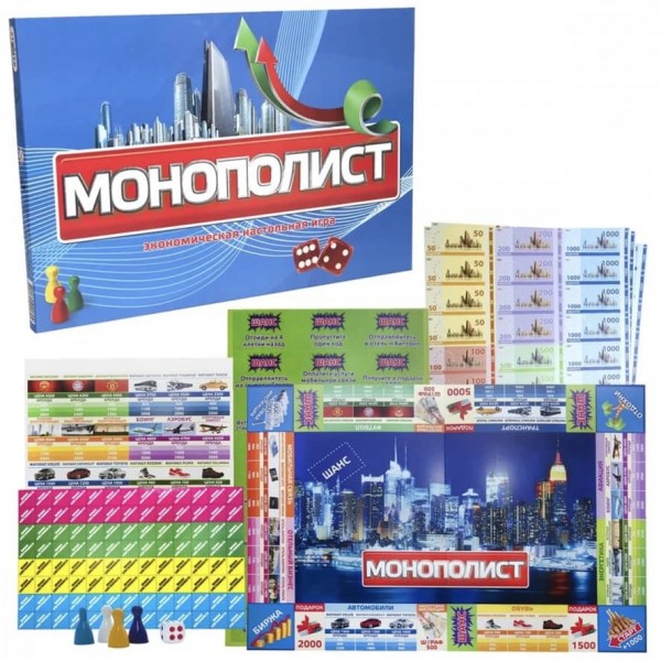 Настільна гра «Монополіст» російською мовою (348)