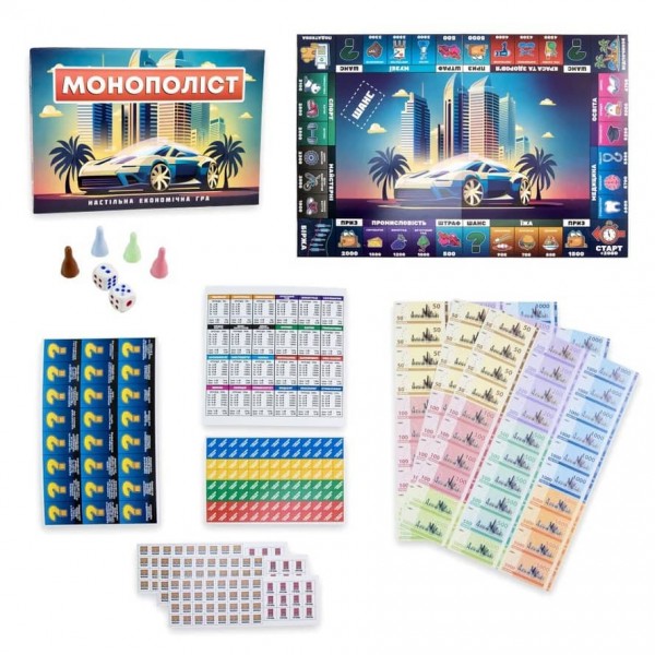 Настільна гра Strateg «Монополіст»