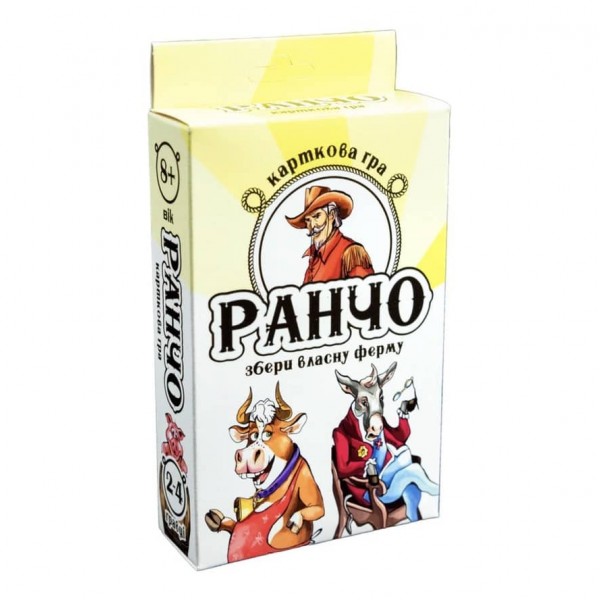 Настільна гра Strateg Ранчо українською мовою (30220)