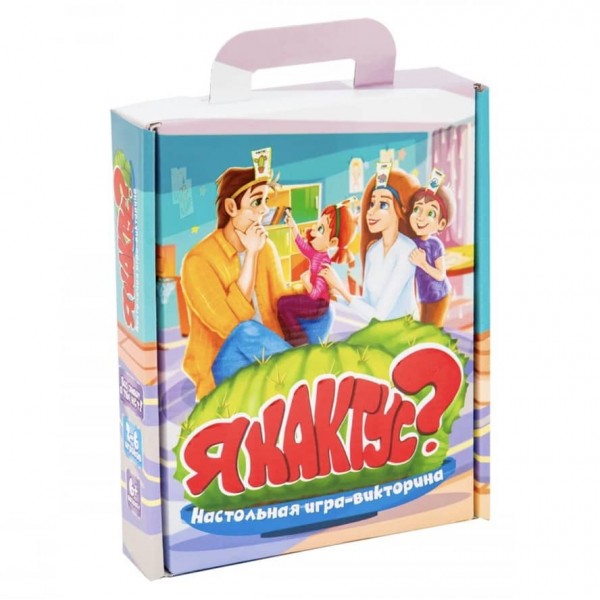 Настільна гра Strateg «Я кактус?» російською мовою (30714)