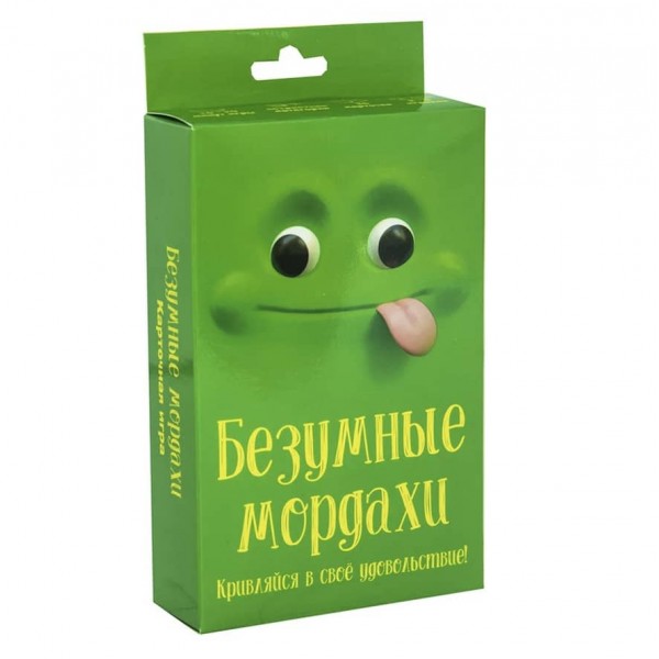 Настільна гра Strateg «Шалені мордахи» російською мовою (30856)