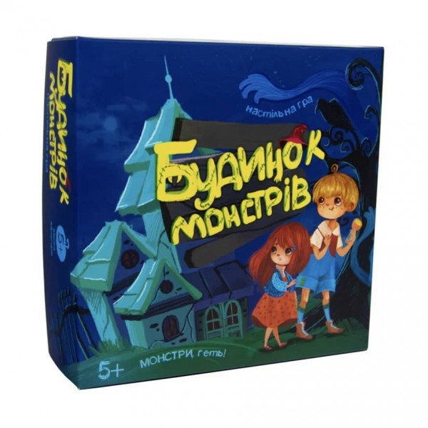 Настільна гра Strateg «Будинок монстрів» українською мовою (30866)