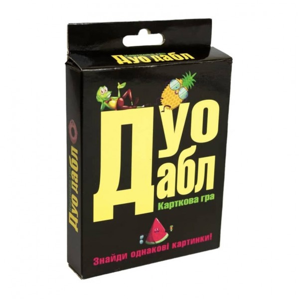 Настільна гра Strateg «Дуо Дабл» українською мовою (30218)