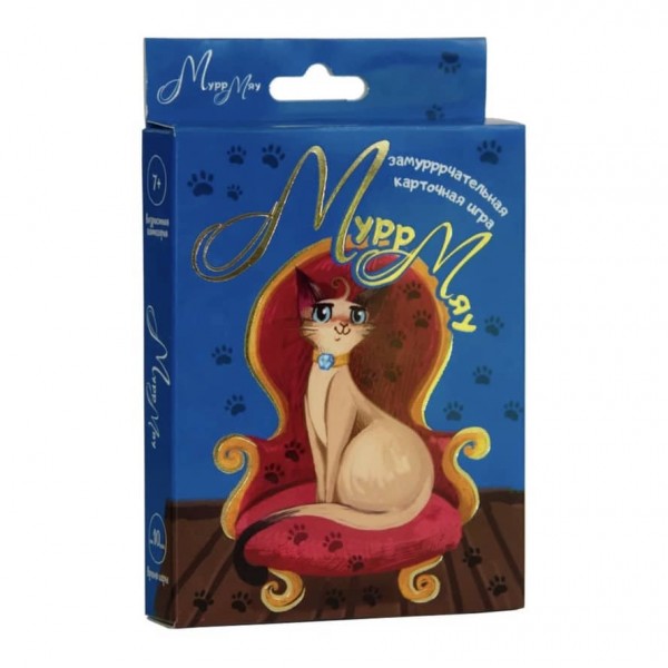 Карткова гра Strateg «Мурр Мяу» російською мовою (30905)