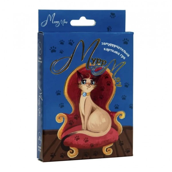 Карткова гра Strateg «Мурр Мяу» українською (30954)