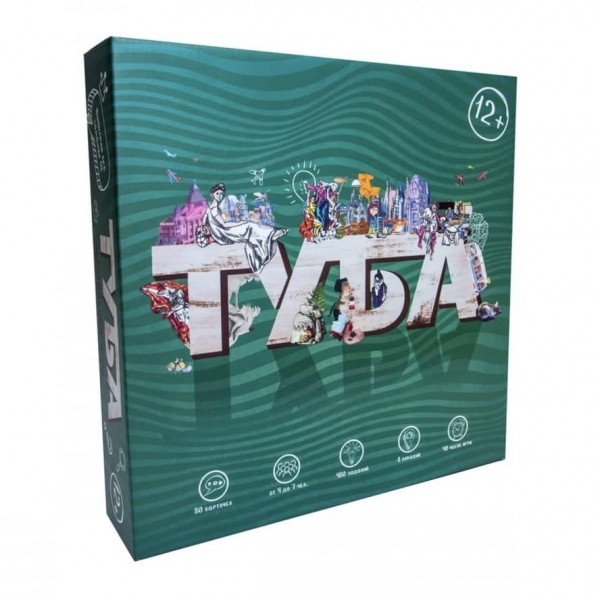 Настільна гра Strateg «ТУБА», розважальна, російською мовою (30261)