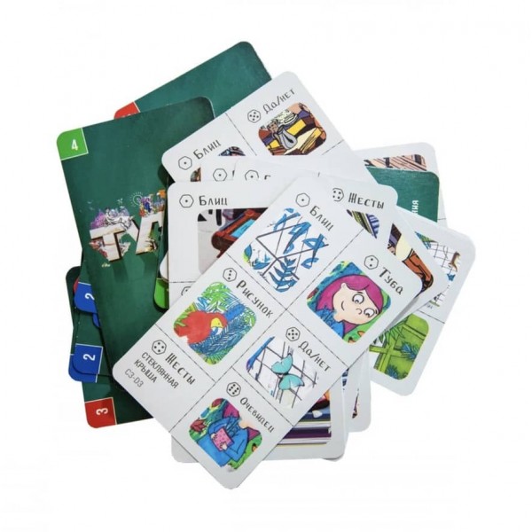 Настільна гра Strateg «ТУБА», розважальна, російською мовою (30261)