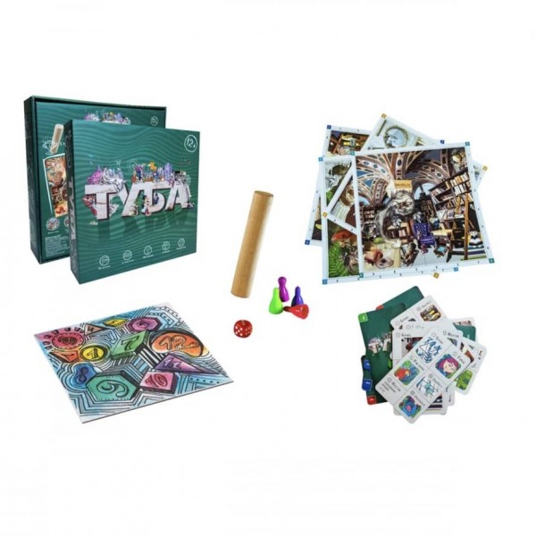 Настільна гра Strateg «ТУБА», розважальна, російською мовою (30261)