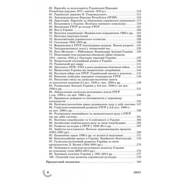 100 тем. Історія України