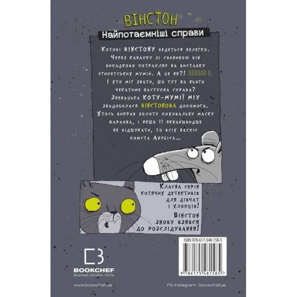 Вінстон. Найпотаємніші справи. Прокляття вартового кота