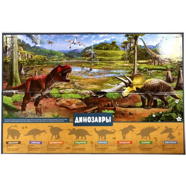 Динозаври. Дитяча енциклопедія (у коробці)