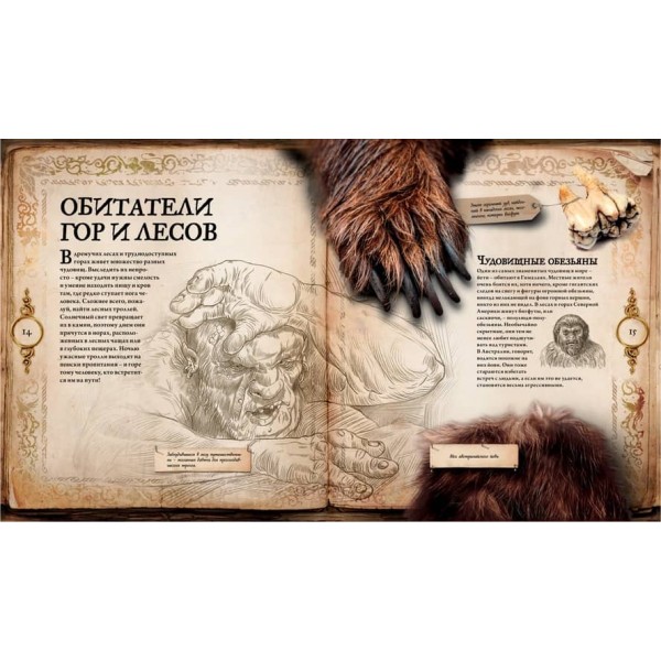 Світ фантастичних чудовиськ. Міфічні істоти та люті тварюки