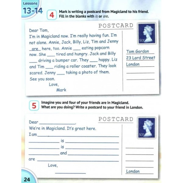 Англійська з усміхненим Семом. Робочий зошит для 4 класу закладів загальної середньої освіти. English with Smiling Sam