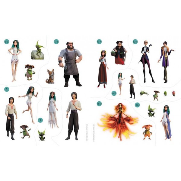 Мавка. Світ наліпок. Неймовірні пригоди Мавки (українською мовою)