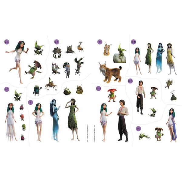 Мавка. Світ наліпок. Загадки Магічного Лісу (українською мовою)