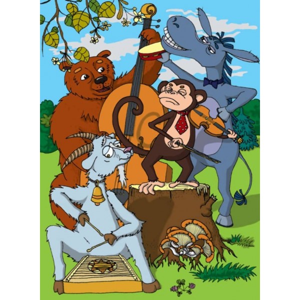 Шкільна бібліотека. Коник-стрибунець. Байки. Вірші. Загадки (українською мовою)