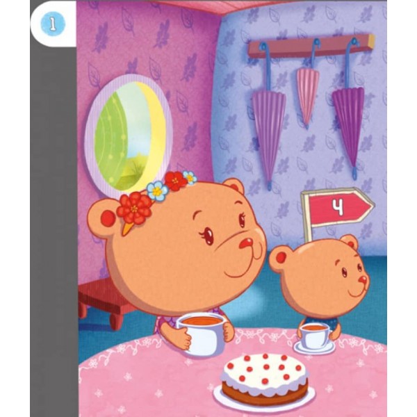 Зайченя шукає маму. Інтерактивна книжка (українською мовою)