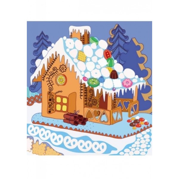 Улюблені розмальовки Діда Мороза. Новорічна карусель (українською мовою)