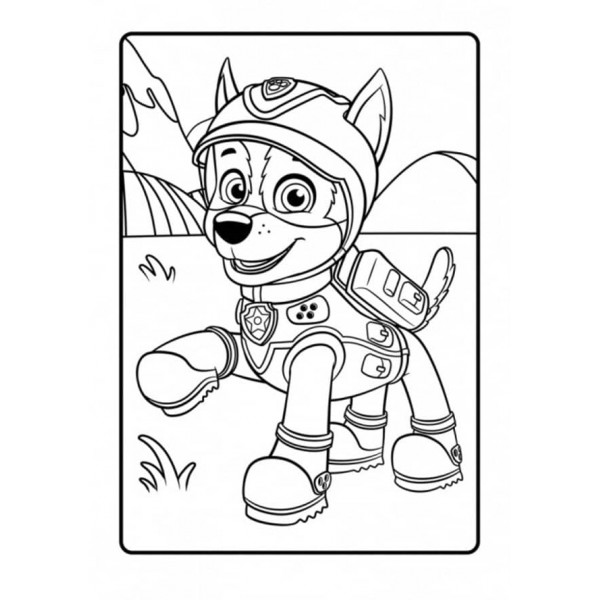 Щенячий Патруль. Кольорові пригоди. Активіті-розмальовка. Патрулю, на базу! (українською мовою)