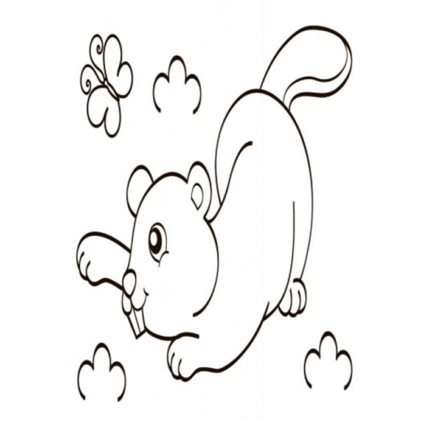 Водна розмальовка. Дикі тварини (українською мовою)