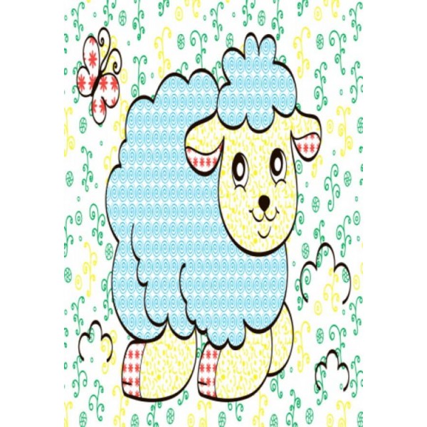 Водна розмальовка. Свійські тварини (українською мовою)