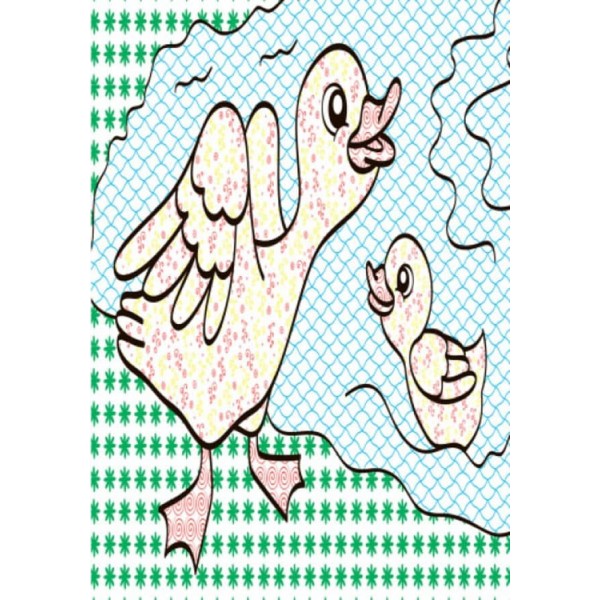 Водна розмальовка. Свійські тварини (українською мовою)