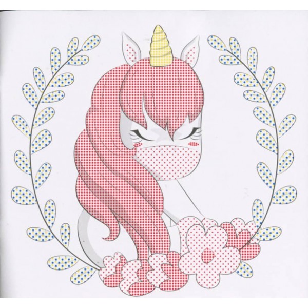 Водяні розмальовки. Єдиноріг (українською мовою)