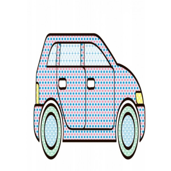 Водна розмальовка. Машинки (українською мовою)