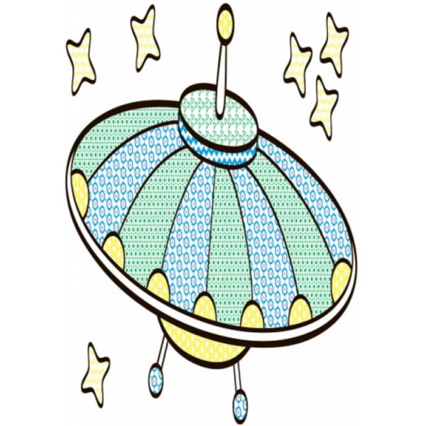 Водна розмальовка. Літаки, космос (українською мовою)