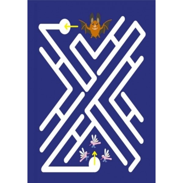 Багаторазові лабіринти. Їжачок (українською мовою)