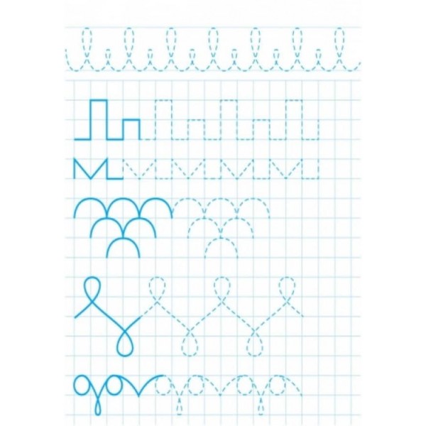 Fine Art: Багаторазові прописи. Веселі зигзаги (українською мовою)