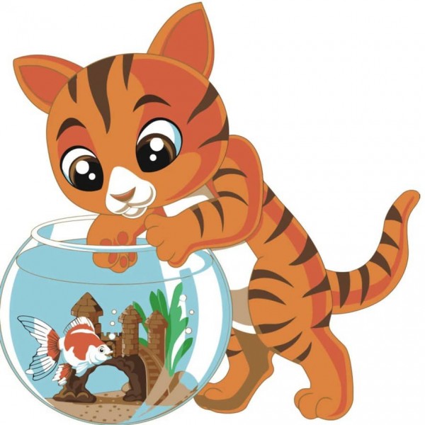 Картина за номерами Strateg ПРЕМІУМ Цікавість з лаком розміром 30х30 см, ES078