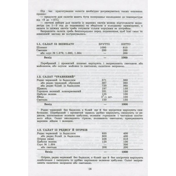 Збірник рецептур національних страв та кулінарних виробів, правових, нормативно-правових та інших актів для закладів ресторанного господарства