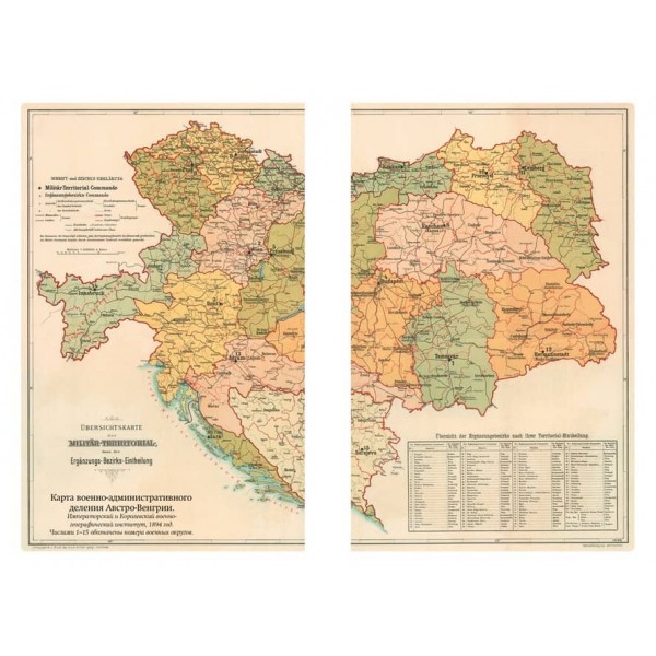 Австро-Угорщина. Доля імперії