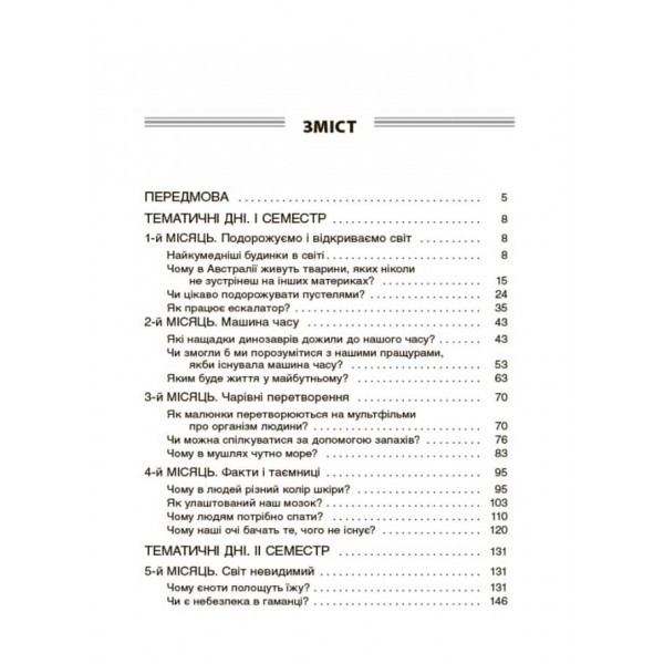 Тематичні дні у 4-му класі