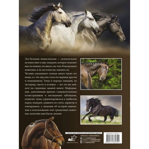 Велика енциклопедія. Коні ( російською мовою )