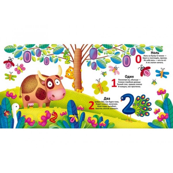 Багаторазові водні розмальовки. Рахунок (російською мовою)