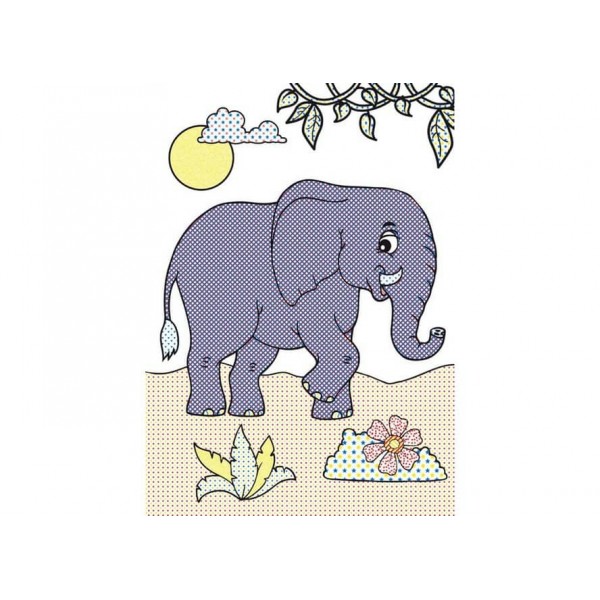 Великі водяні розмальовки. Прогулянка в зоопарку