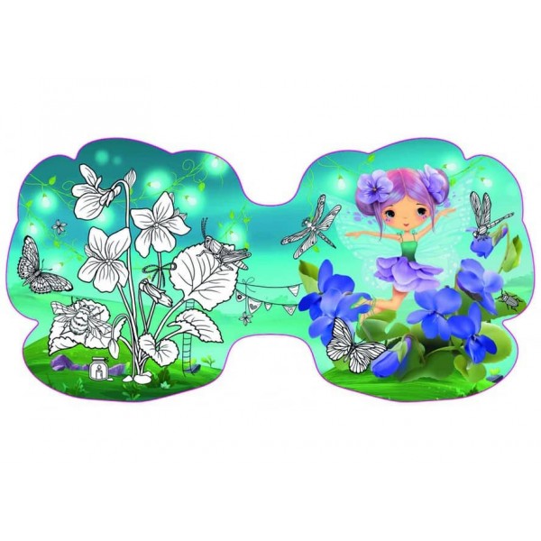 Квіткові феї. Фіалка.762 наклейки (російською мовою)