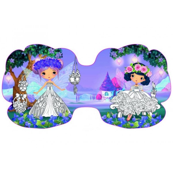 Квіткові феї. Фіалка. 72 наліпки (українською мовою)