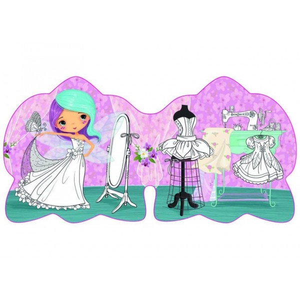 Квіткові феї. Орхідея. 60 наліпок (українською мовою)