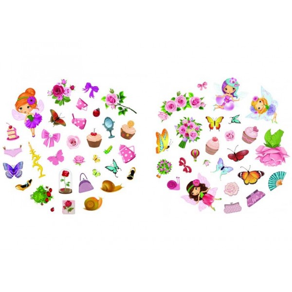 Квіткові феї. Розалія. 58 наліпок (українською мовою)