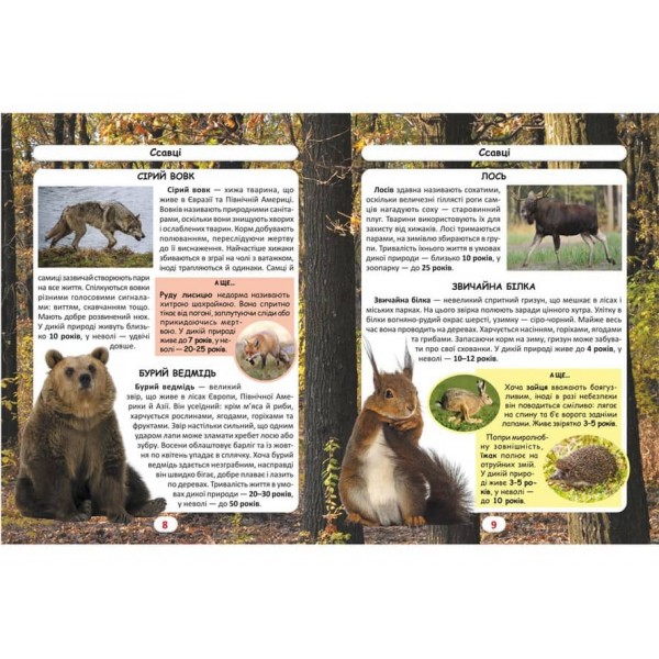 Світ навколо нас. Хто скільки живе?  (українською мовою)