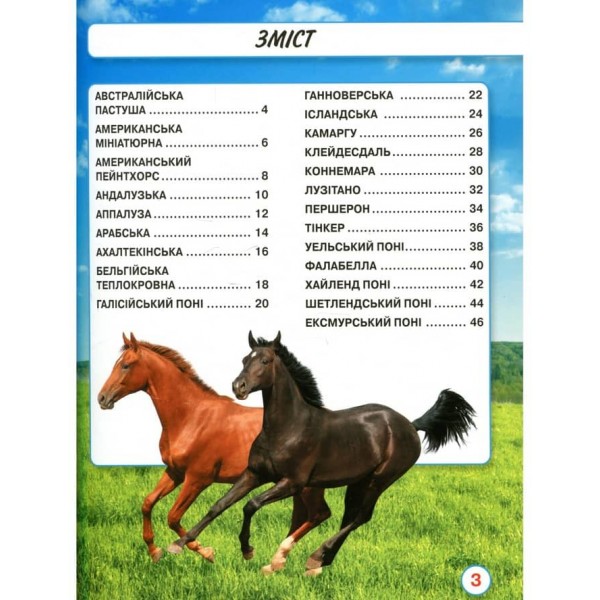 Світ навколо нас. Коні (українською мовою)