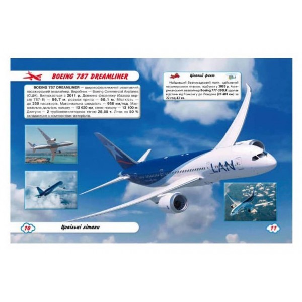 Світ навколо нас. Літаки й гелікоптери (українською мовою)