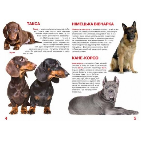 Велика книжка. Собаки (українською мовою)