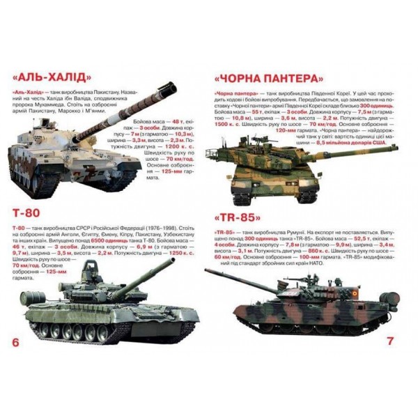 Велика книжка. Танки (українською мовою)