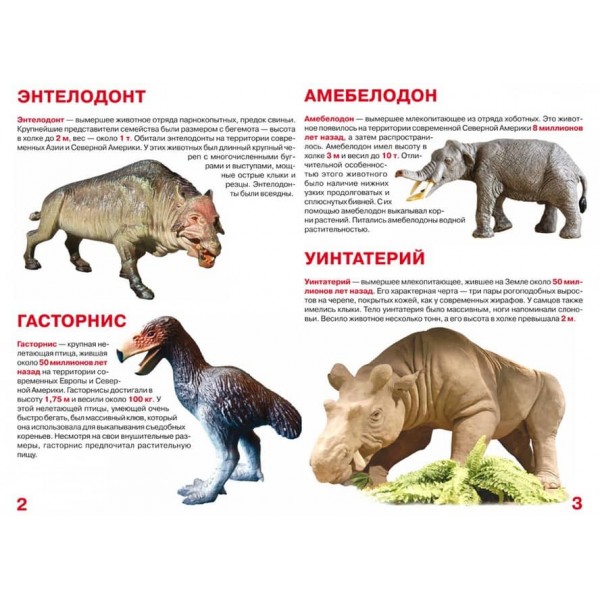 Велика книга. Доісторичні тварини (російською мовою)