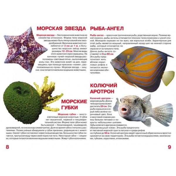 Велика книга. Мешканці морів і океанів (російською мовою)